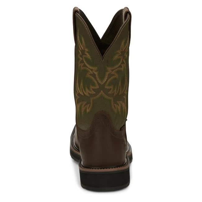 Men's Justin Original Work Boots 11" Keavan Met Guard Steel Toe Waterproof - Image 3