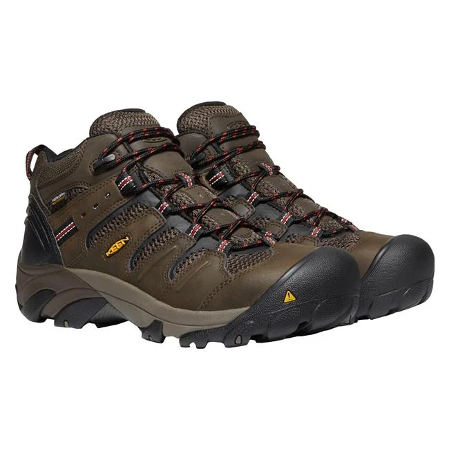 Men's Keen Utility 6" Lansing Mid Steel Toe Waterproof Boots - Image 3