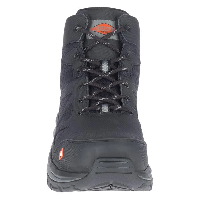 Men's Merrell Work Fullbench Speed Mid Carbon Toe Boots - Image 3