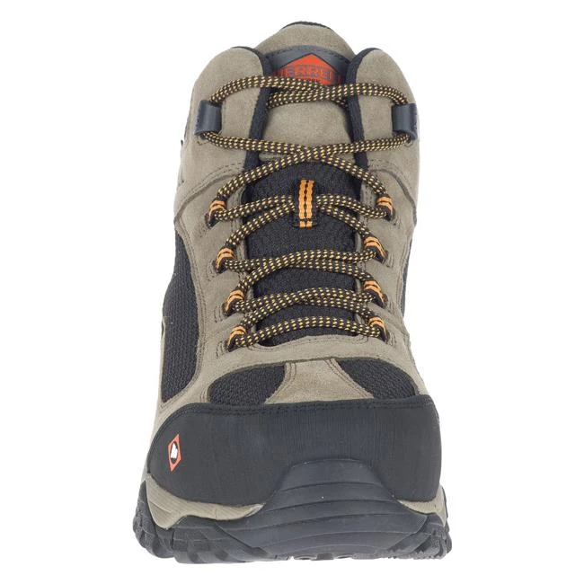 Men's Merrell Work Moab Onset Mid Composite Toe Waterproof Boots - Image 3
