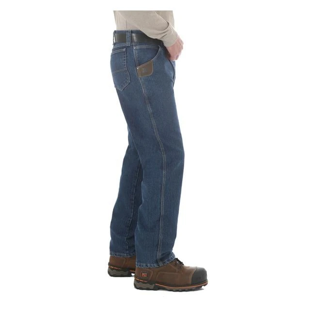 Men's Wrangler Riggs Advanced Comfort Five Pocket Jeans - Image 6