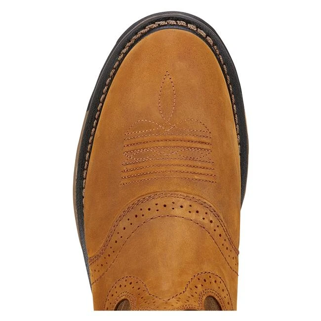 Men's Ariat 10" Workhog Pull-On Boots - Image 4