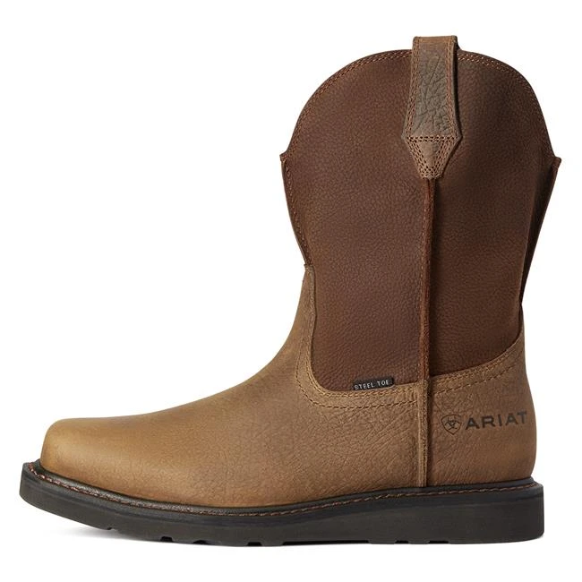 Men's Ariat Rambler Wedge Work Steel Toe Boots - Image 4