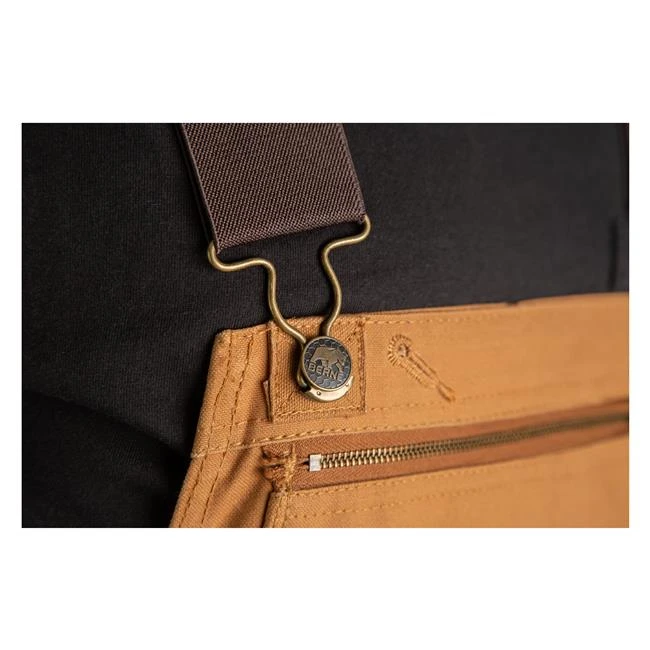 Men's Berne Workwear Heritage Unlined Duck Bib Overalls - Image 4