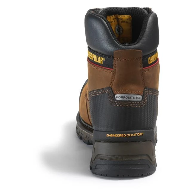 Men's CAT 6" Excavator XL Composite Toe Waterproof Boots - Image 4