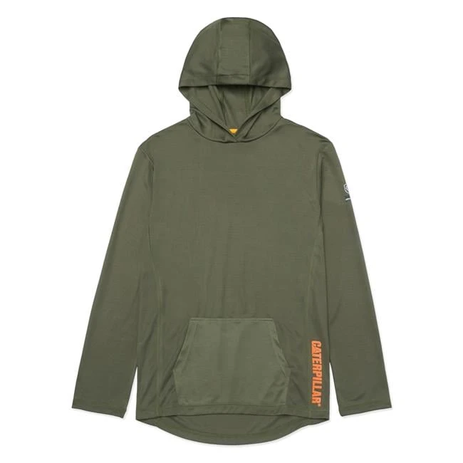 Men's CAT Coolmax Pullover Hoodie - Image 9