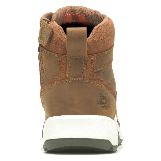 Men's Harley Davidson Footwear Dowden Composite Toe Side-Zip Waterproof EH Boots - Image 4