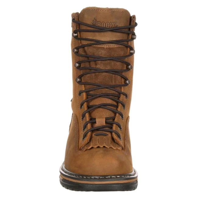 Men's Rocky 8" IronClad Steel Toe Waterproof Boots - Image 11