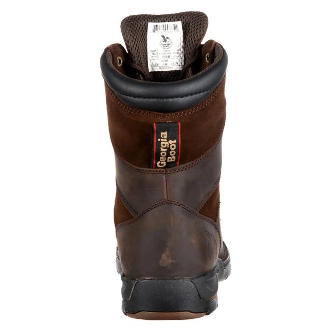 Men's Georgia 8" Athens Moc Toe Waterproof Boots - Image 5