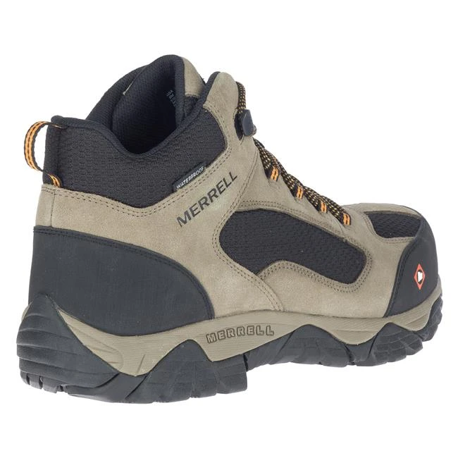 Men's Merrell Work Moab Onset Mid Composite Toe Waterproof Boots - Image 6