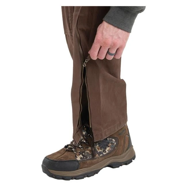 Men's Berne Workwear Unlined Washed Duck Bib Overalls - Image 8